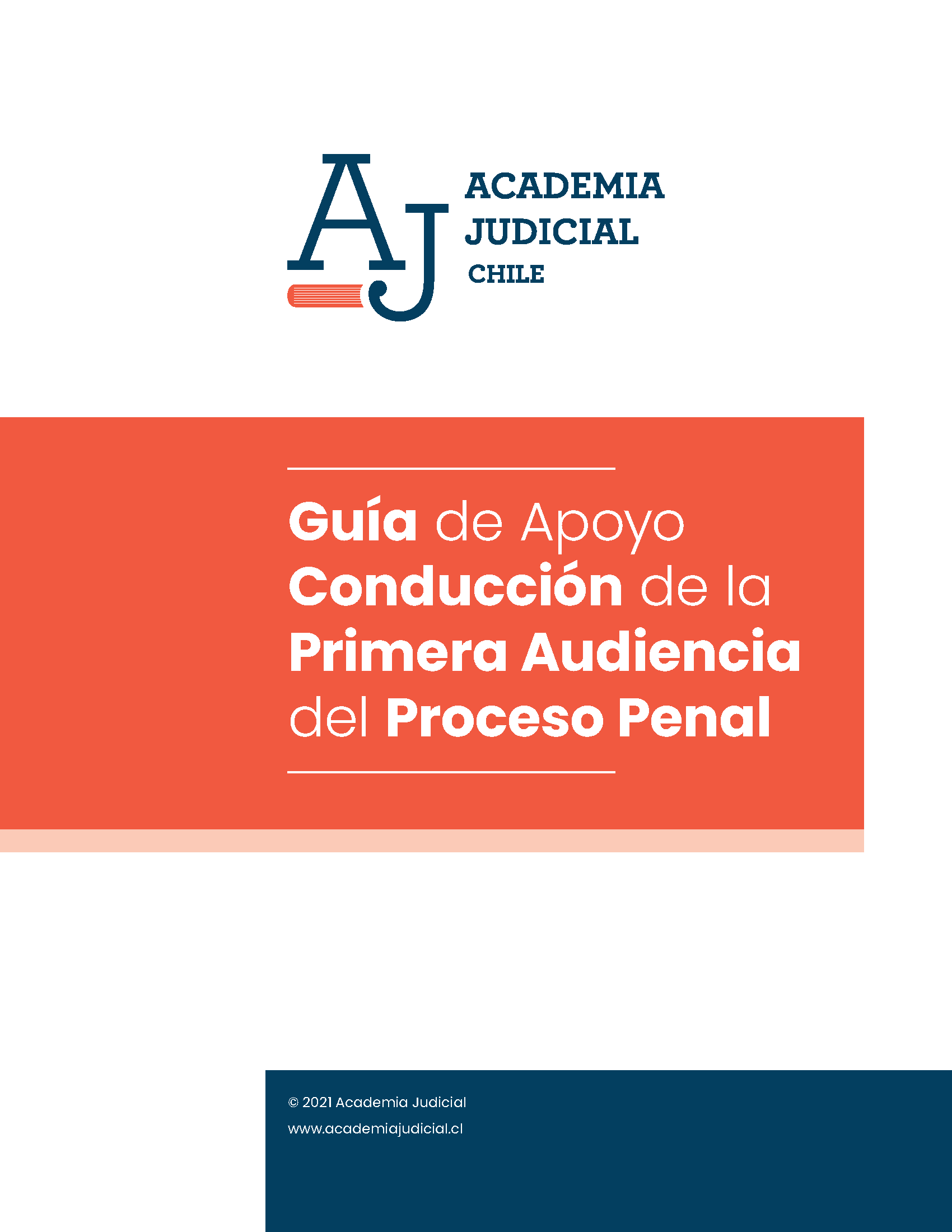 Guía de Apoyo Conducción de la Primera Audiencia del Proceso Penal